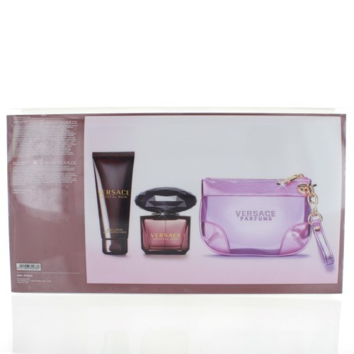 Versace クリスタル　ノワール３点セット！ ！！夢！！ Amazon.com : Versace Crystal Noir Perfume for Women Mini EDT