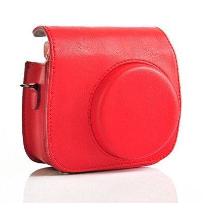 Tree New Bee FujiFilm Instant Camera Case - Raspberry Colored 