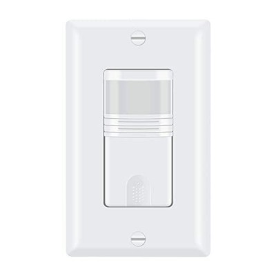 ECOELER 3Way Motion Sensor Light Switch, PIR in Wall Sensor Switch, Occupancy...