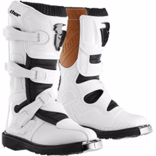 Botas blancas 7 US Shoe motocicletas y deportes de motor