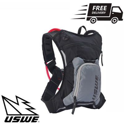 USWE MOTO HYDRO 3 BLK CARBON 2.0L HYDRATION PACK PNP TUBE