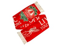Liverpool Fc Youll Never Walk Alone Red Gold Crest Liverbird Scarf Lfc Official Sports Outdoors Supporters Gear Umoonproductions Com