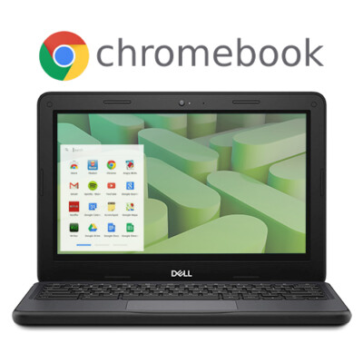 Dell P29T001 11.6" - Chromebook w/Celeron 1.1GHz/4GB/32GB SSD (Black) - Good