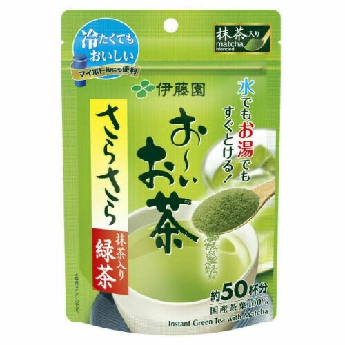 Oi Ocha Instant Green Tea for Water/Hot Water Itoen 4Pack Set 40g/50cups Oi Ocha Instant Green Tea for Water/Hot Water Itoen 4Pack Set 40g/50cups