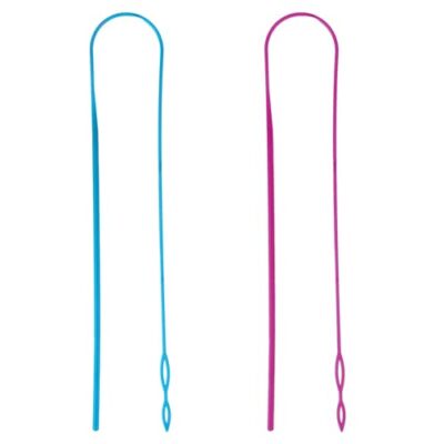 2Pcs Drawstring Threader Flexible Drawstring Threaders Plastic Drawstring 