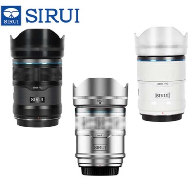 SIRUI Sniper Series APS-C Autofocus Lens 23mm, 33mm & 56mm focal length lenses