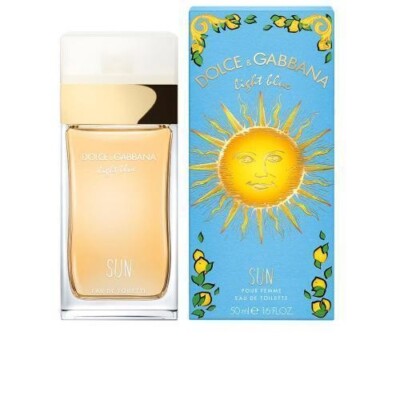 Dolce & Gabbana Light Blue Sun 1.6 oz Pour Femme EDT Spray Women NIB