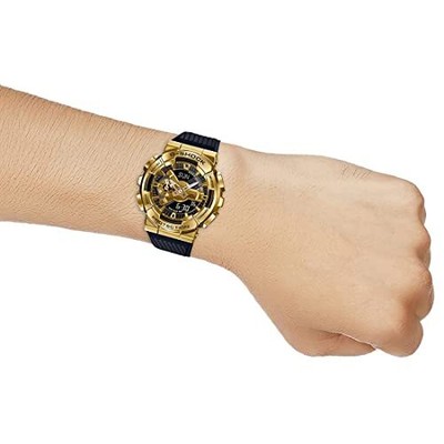 Pre-owned Casio G-shock Analog-digital Gold Dial Men Gm-110g-1a9dr ( G1053 )