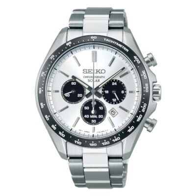 Pre-owned Seiko [ Watch] Watch  Solar Chronograph The Standard Sbpy165 Men's F/s