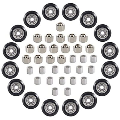 48pcs POM Pulley Wheel Bearings For Creality Anycubic Ender 3 CR-10 3D Printer