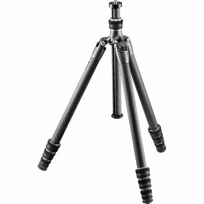 Gitzo Lightweight Traveler Series 1 Carbon Fiber Tripod, Silver & Black (GT1545T