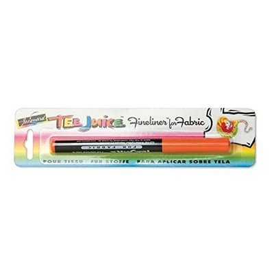 JAC-PEN1002 Fine Tee Juice Fabric Marker Orange