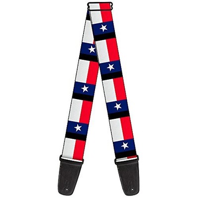 Texas Flag Black 2 Inches Wide