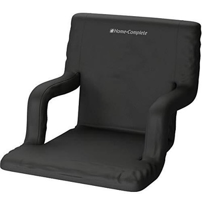 Home-Complete 514305MWZ Stadium Seat Chair-Bleacher Cushion with Padded Back ...