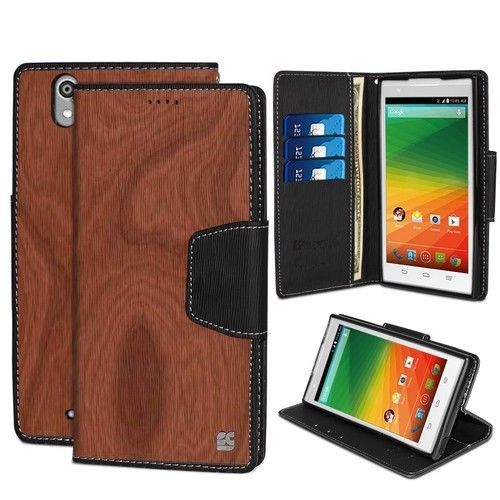 Pictorial Cell Phone Wallet Case for ZTE