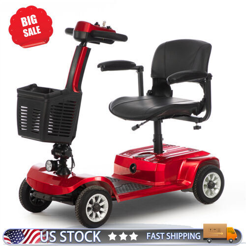 Heavy Duty 4 Wheel Drive Scooter Lightweight Travel Us