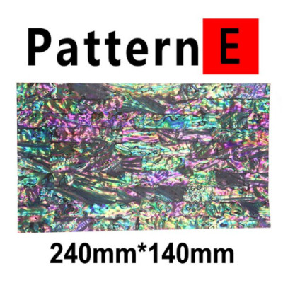 Natural Shell Laminate Sheet Paua Coated Adhesive Film Sticker Building Material