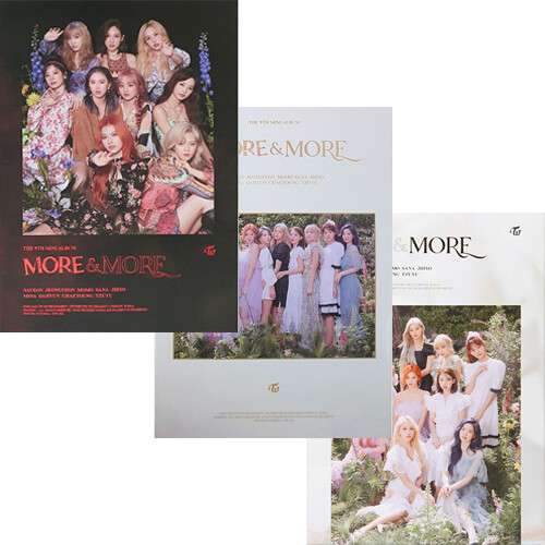 TWICE - MORE & MORE (9TH MINI ALBUM)