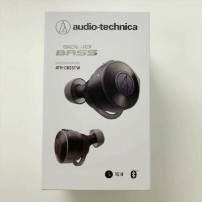 Audio-Technica TWS wireless Bluetooth earphones black ATH-CKS5TW-BK NEW-JPN