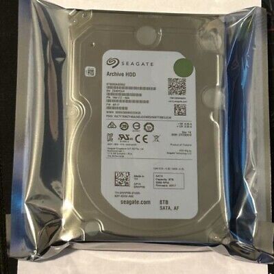 8TB Seagate Archive SATA 3.5'' HDD Hard Drive 100% Healthy 200MB/s ST8000AS0002