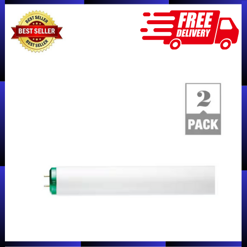 40-Watt 4 Ft. Linear T12 ALTO Fluorescent Tube Light Bulb Cool White  (2-Pack)