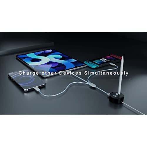 MoKo Aluminium Alloy Charging Stand Compatible with Apple Pencil Charger 1st Gen