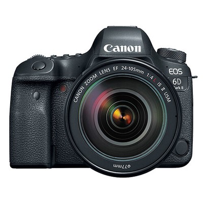 Canon EOS 6D Mark II Camera Body / with 24-105mm II USM Lens / 24-105mm STM Lens