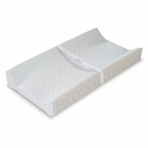Baby Changing Table Pad Contoured Diaper Change Cushion Nursery Soft 16 * 32.