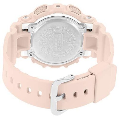 Pre-owned Casio G-shock Analog-digital Rose Gold Dial Women Gma-s120mf-4adr (g732)