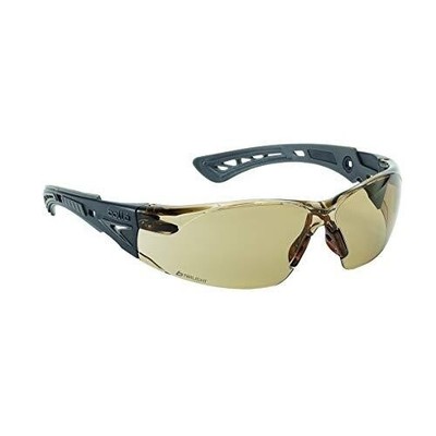 Bolle Safety Rush Plus 40225 Glasses Black Grey Frame Twilight Anti-Fog Lens