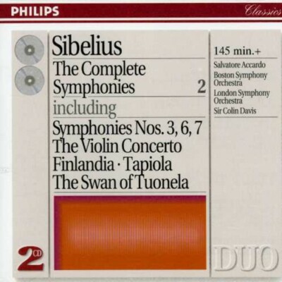 Sibelius: The Complete Symphonies, Vol. 2