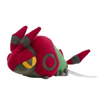 Pokemon Center оригинальный 543 плюшевый покемон fit Venipede Unova 9 см Черный, белый