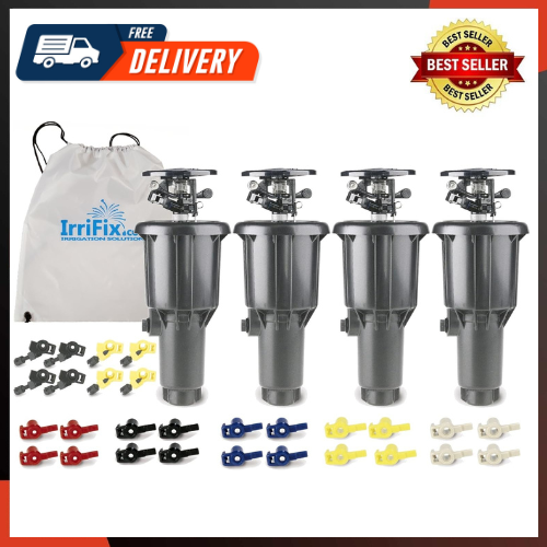 Rain Bird Maxi-Paw 2045A Impact Rotor Sprinkler - 4 Pack in a Sack Includes