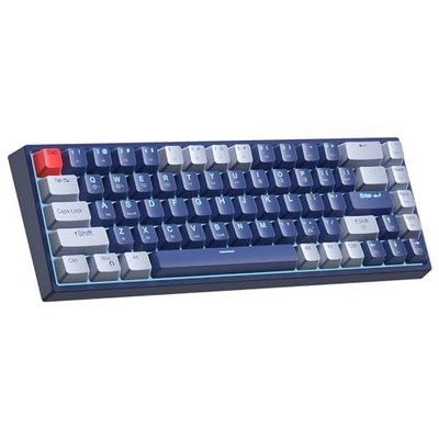 Wireless 61% Mechanical Keyboard, Modes BT5.0/2.4G/Wired, Backlit Ultra-Compa...