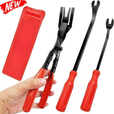3pcs Car Door Upholstery Remover Body Retainer Clip Auto Trim Panel Pry Tool S