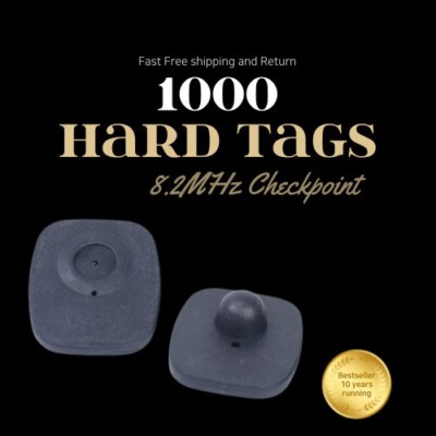 1000 CHECKPOINT   COMPATIBLE HARD TAG 8.2 FREE SHIPPING