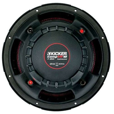 Kicker 700 Watt 10 Inch CompVR 2 Ohm Subwoofer Car Bass Power Sub= (Open Box)