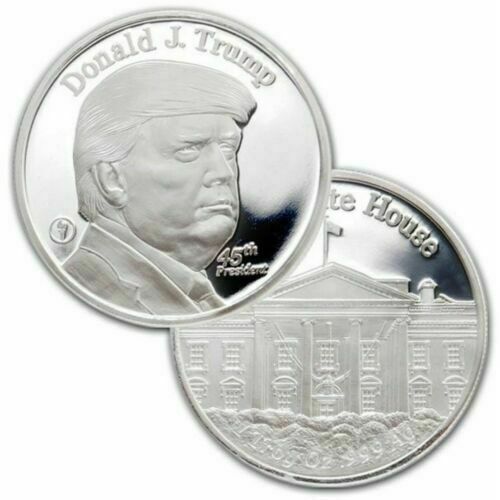 1 Oz Silver - Donald J Trump - 45th President - Original - .99...