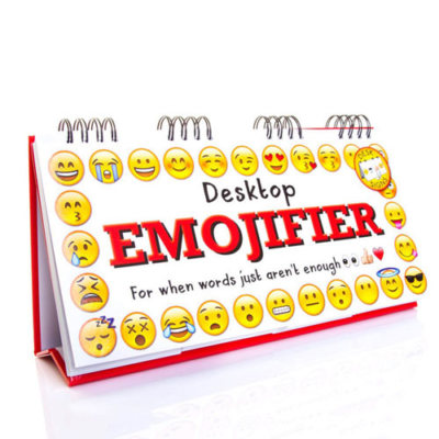 Emoji Flip Book Emoticon Emojifier Joke Gag Office Gift Funny Secret Santa Gift