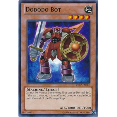 x3 Dododo Bot - CBLZ-EN001 - Common - Unlimited Edition