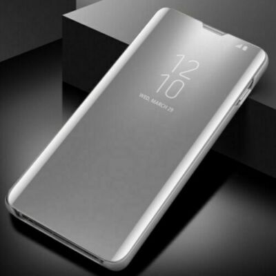 Flip S-View Mirror Clear Case For Samsung Galaxy S24 S23 S22 Ultra S21S20 Note20
