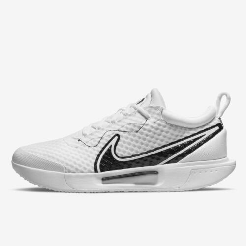 

Мужские новые теннисные кроссовки Nike Court Zoom Pro белые черные DH0618-100, Черный, Nike Court Zoom Pro