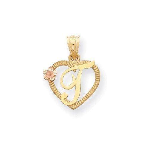Vintage Kim Seng Wristwatch Watch Women Gold Tone Heart Charm