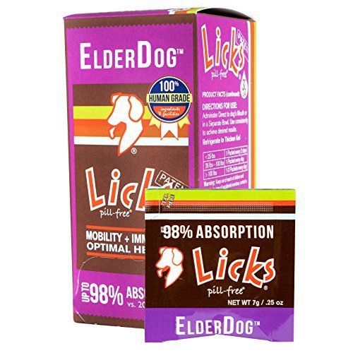 LICKS ElderDog Supplements - 30-use