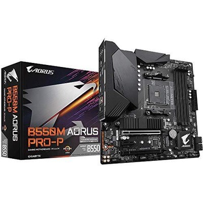 Gigabyte B550M Aorus Pro-P Motherboard Microatx Amd B550 Chipset Mb5129 B550M