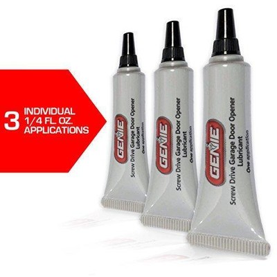 Genie Screw Drive Lube Reduce Noise Recommended Lubricant Garage 3-Pk .25oz Each