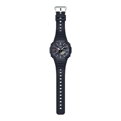 Pre-owned Casio G-shock Men Black Dial Analog-digital Ga-b2100-1adr (g1241)
