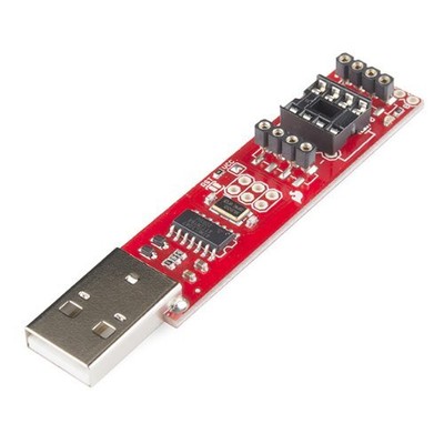 Tiny AVR Programmer - ISP headers to use with other AVR microcontrollers - Pl...