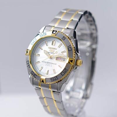 Pre-owned Seiko 5 Sports Snzb24j1 Men's Watch Oversea Model Stainless Steel From Japan