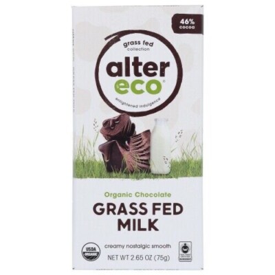 Choc Milk Grass Fed 2.65 Oz  by Alter Eco 3/2025